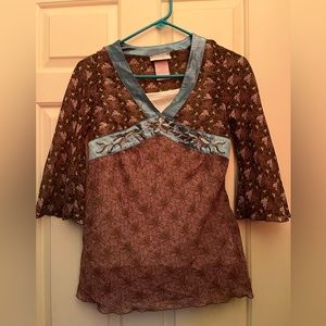 Stevie's purple tshirt